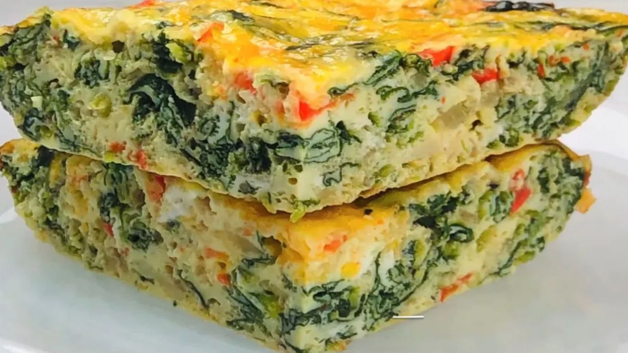Cazuela de Huevo y Espinaca